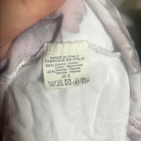 Brandy Melville Pink White Ruched Mini Dress - Picture 6 of 6